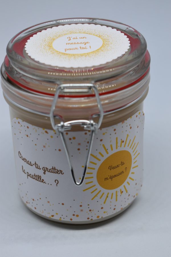 Bougie à gratter - Veux-tu être m'épouser ?
