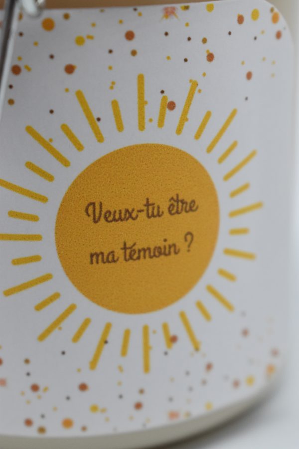 Bougie à gratter - Veux-tu être ma témoin ? – Image 6