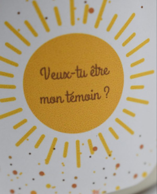 Bougie à gratter - Veux-tu être mon témoin ? – Image 6
