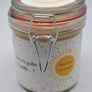 Bougie à gratter - Veux-tu être ma marraine ?
