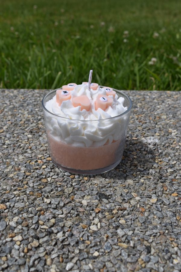 Bougie Chantilly Merci