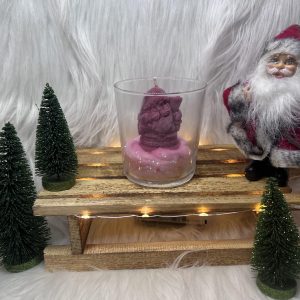 Bougie Père Noël *IMPARFAITE*