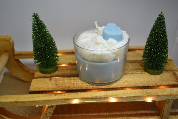 Bougie Cimes Enneigées – Image 2