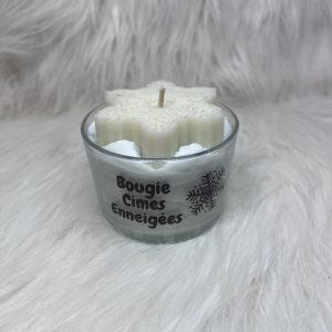 Bougie Cimes Enneigées