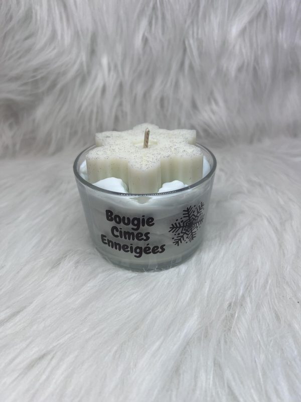 Bougie Cimes Enneigées